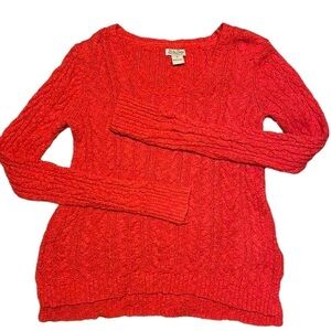 LUCKY Brand Long Sleeve Scoop‎ Neck Sweater Size Small